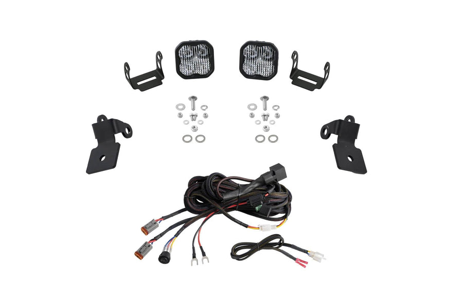 Stage Series Diode Dynamics A-Pillar Pod Kit compatible with Polaris RZR Pro 2020-2023, SS3 Pro White Combo