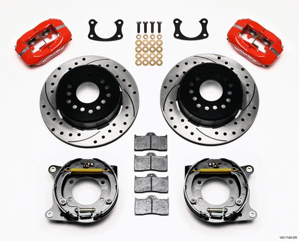 Wilwood Pro S Rear Parking Brake 140-7140-DR Kit Ford Torino Big Bearing