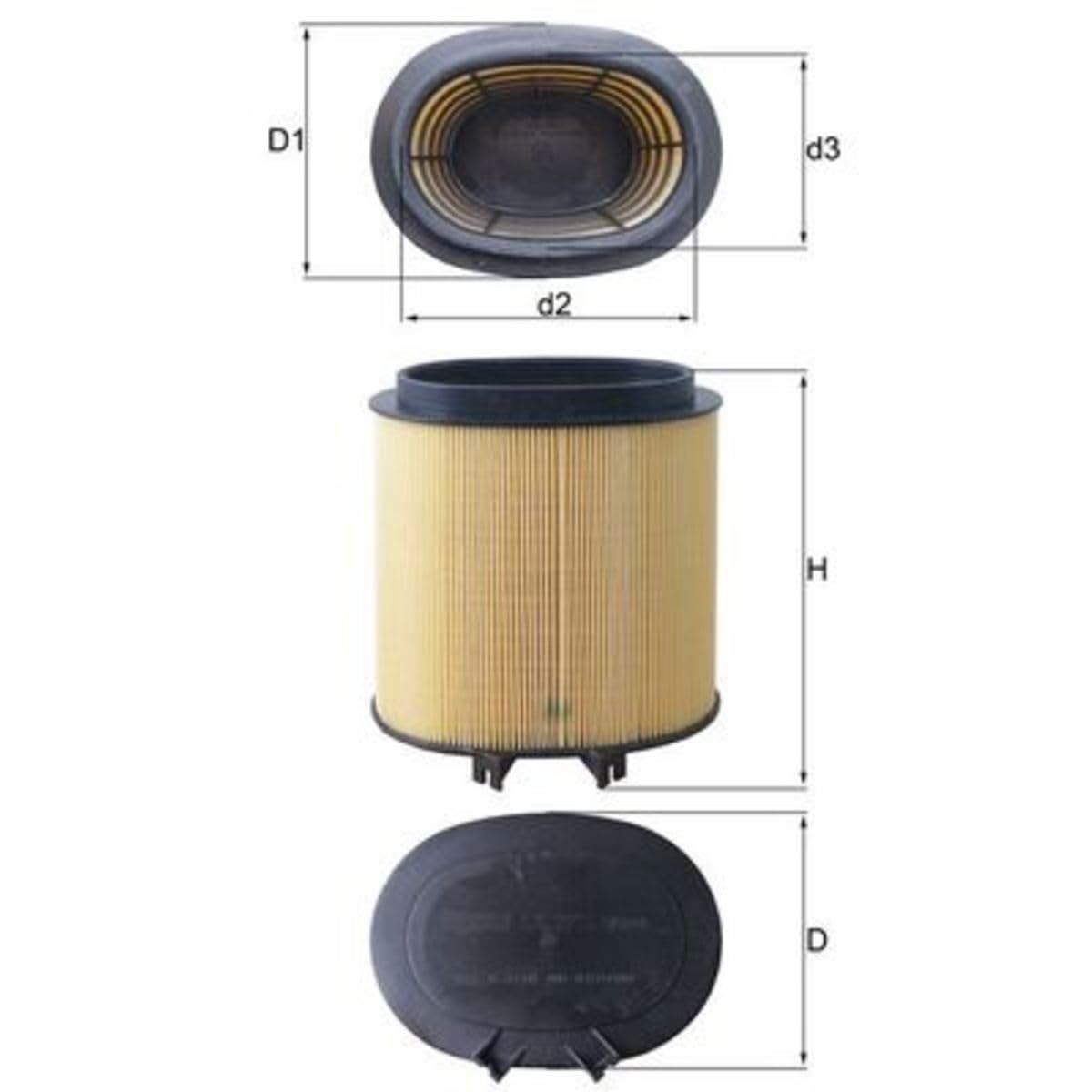 Air Filter MAHLE LX 2974
