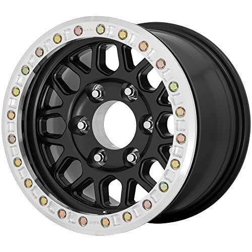 Satin Black KMC GRENADE DESERT Wheel (0 x 0. inches /6 x 135 mm, 0 mm Offset)