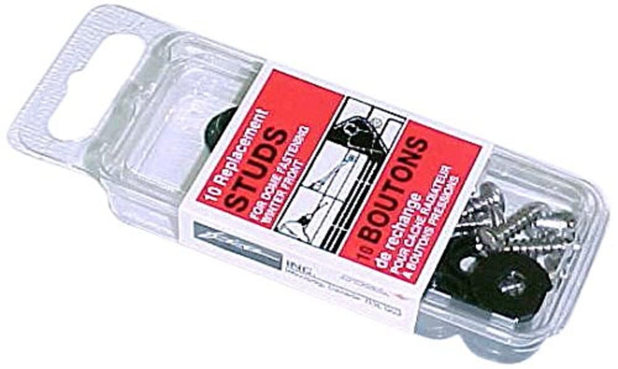 Fia Screw-On HK103 Stud Hardware Kit for Winter Front/Bug Screen , White