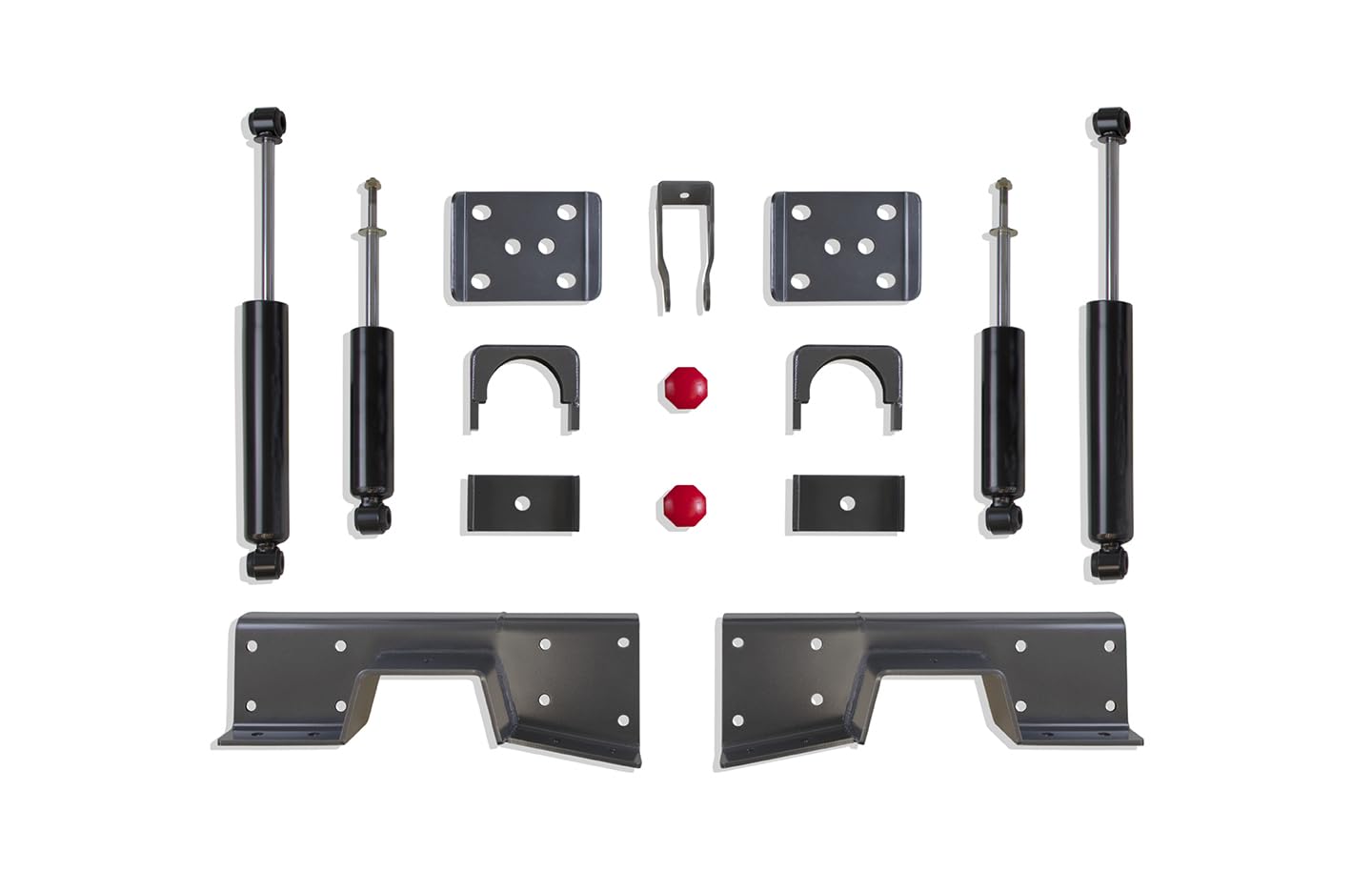 Lowering Kit MaxTrac 200960 Box 6 in. Drop Kit Incl. Rear Flip Kit Rear C-Notch Frame Support Rear Shock Angle Corrector Front and Rear Shocks Lowering Kit Box