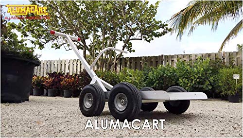 The Alumacart Patented was Designed to haul Large, Heavy & Bulky Items