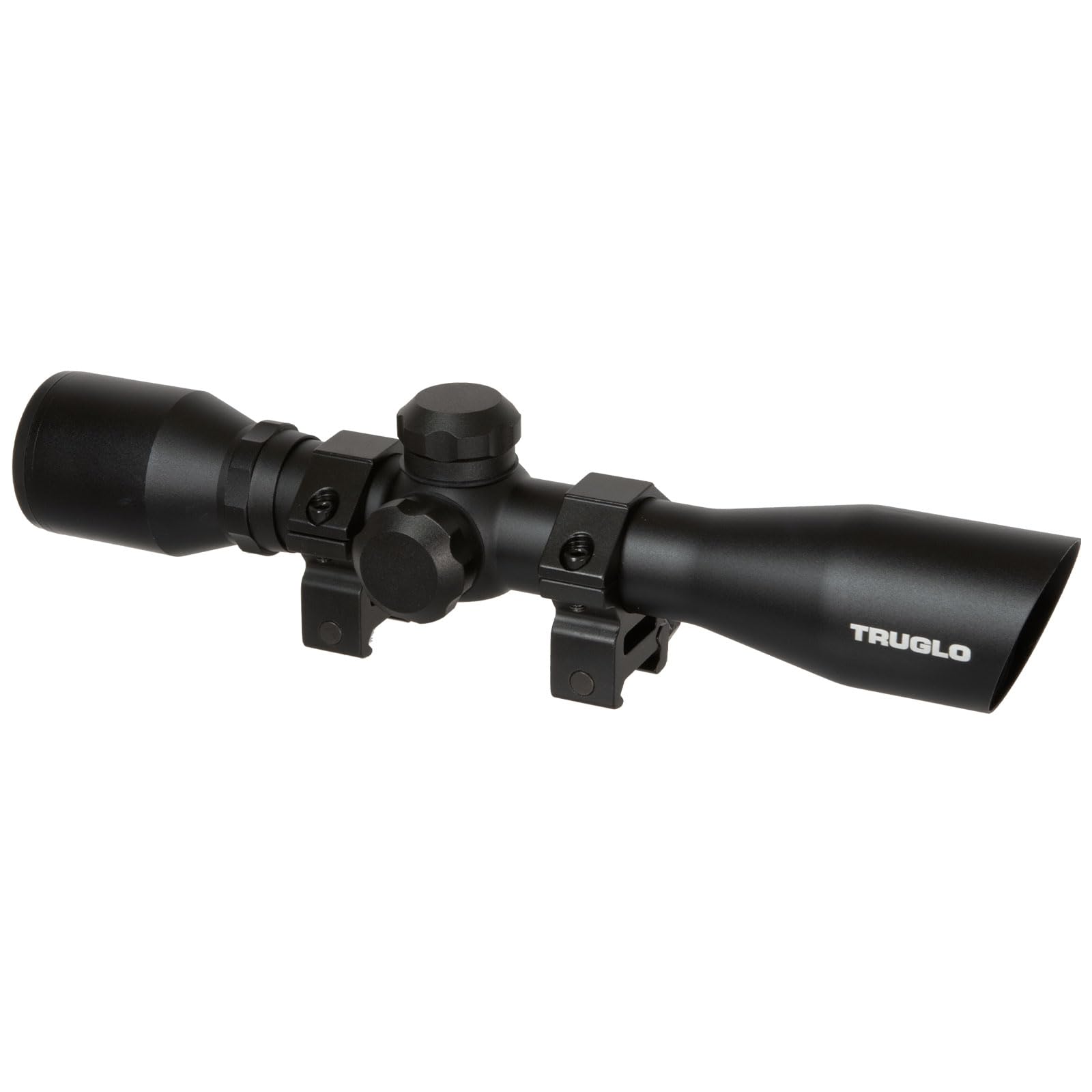 4x32mm TRUGLO Compact Rimfire and Shotgun Scope Series, Diamond Reticle, Black