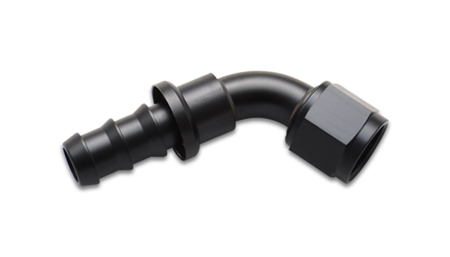 Push-On Vibrant Performance 22608 60 Degree Hose End Elbow Fitting; Size: -8An, 1 Pack