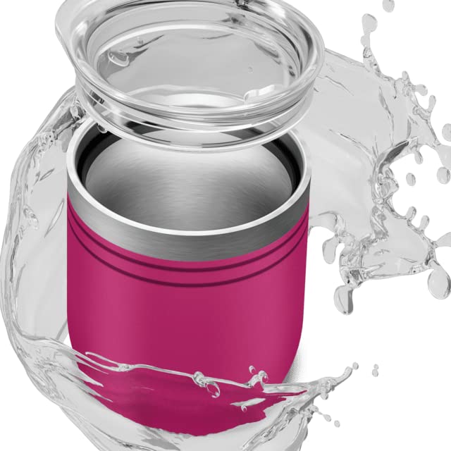 10oz DOMETIC Insulated Wine Tumbler with Sip Through Lid (Orchid)