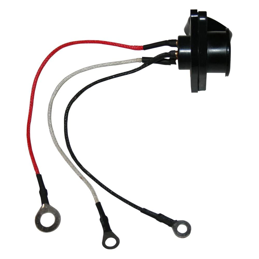 Winch Bulldog 20178A- Plug Female W/Wire Harness Truck 3 Prong Push in Solenoids