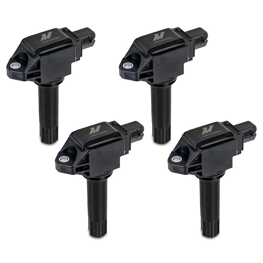 Mishimoto Set of 4 Ignition Coil, Compatible with Subaru BRZ 2015-2020