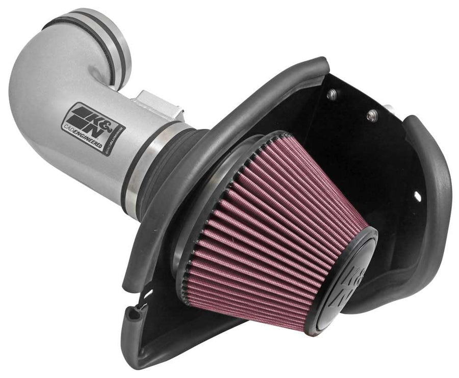 Cold Air Intake System K&N: High-Flow Air-Filter, Increase Performance & Horsepower: Compatible with 2009-2015 CADILLAC CTS-V, 69-4530TS
