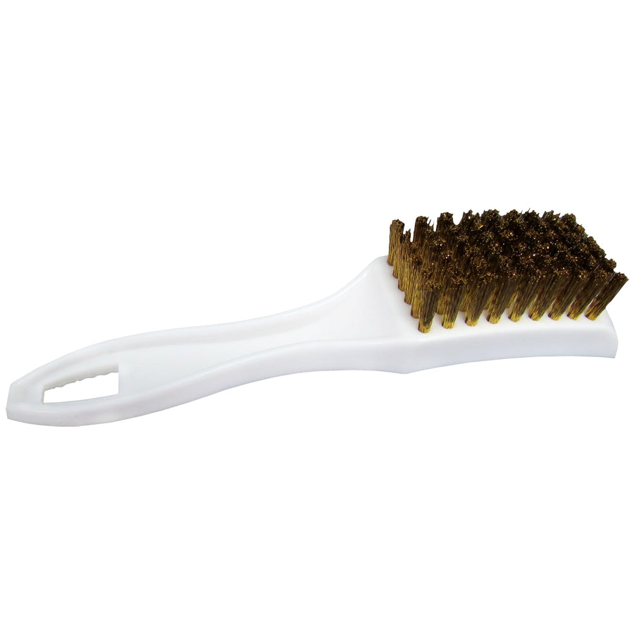 Small Plastic Utility Brush STAR BRITE with Brass Bristles (040069)