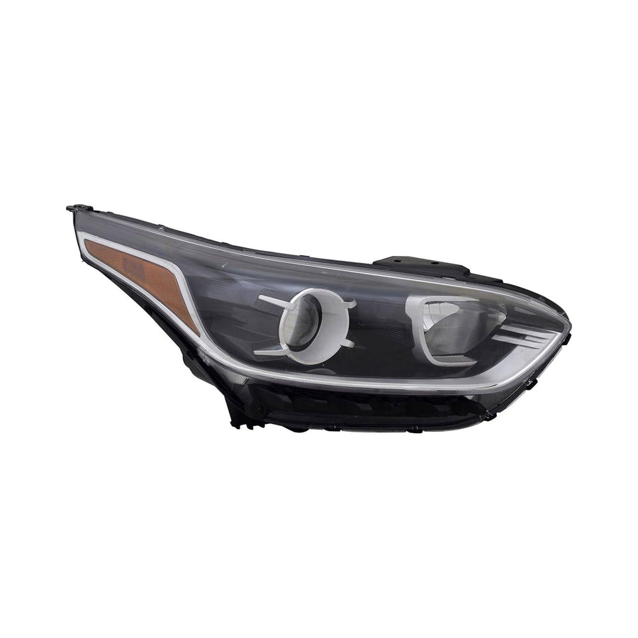Right TYC Headlight Assembly Compatible with 2019-2021 Kia Forte