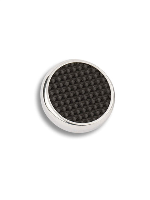 Goolsby Edition Lokar XBAG-6190 Black Round Brake/Clutch Pedal Pad
