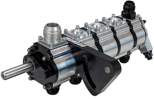 Moroso 5 Stage Tri Lobe Dry Sump Pump, Passenger's Side Big Block Chevy Mount, 1.200" Pressure Section, w/Fuel Pump Drive