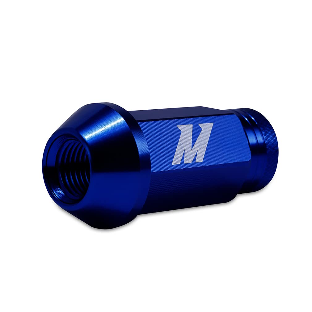 Mishimoto Locking Aluminum Lug Nuts 1/2 X 20, 23pc Set, Blue