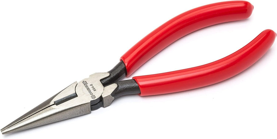 Crescent 6" Long Chain Nose Pliers Solid Joint Side Cutting - Grip Pliers with Side Cutter - Premium Wire Cutter - 6" - 6546CVSMLN