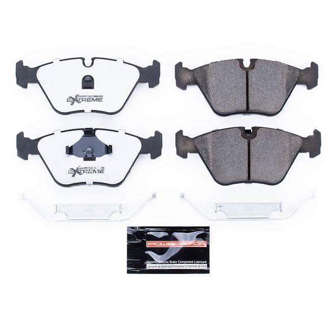 Power Stop Z26-394 Brake Pad Extreme Performance New Formulation For 200, 200 Quattro, 525i, 5, 530i, 535i, 540i, 735i, 735iL, 740i, 740iL, 750iL, BMW, M3, M3, M5, Z3 [Model Specific]
