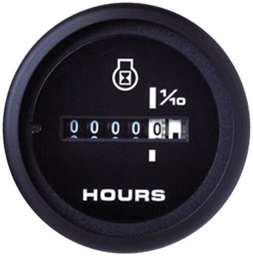 Premier Pro Sierra 62719P Hourmeter - Black 2"