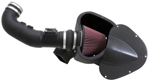 Cold Air Intake Kit K&N: Increase Acceleration & Engine Growl, Guaranteed to Increase Horsepower up to 20HP: Compatible with 5.0L, V8, 2011-2014 FORD (Mustang GT), 63-2578