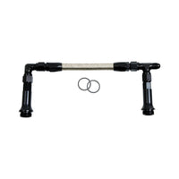 Blk -8an Dual Inlet Holley 4500
