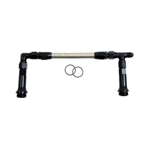 Blk -8an Dual Inlet Holley 4500