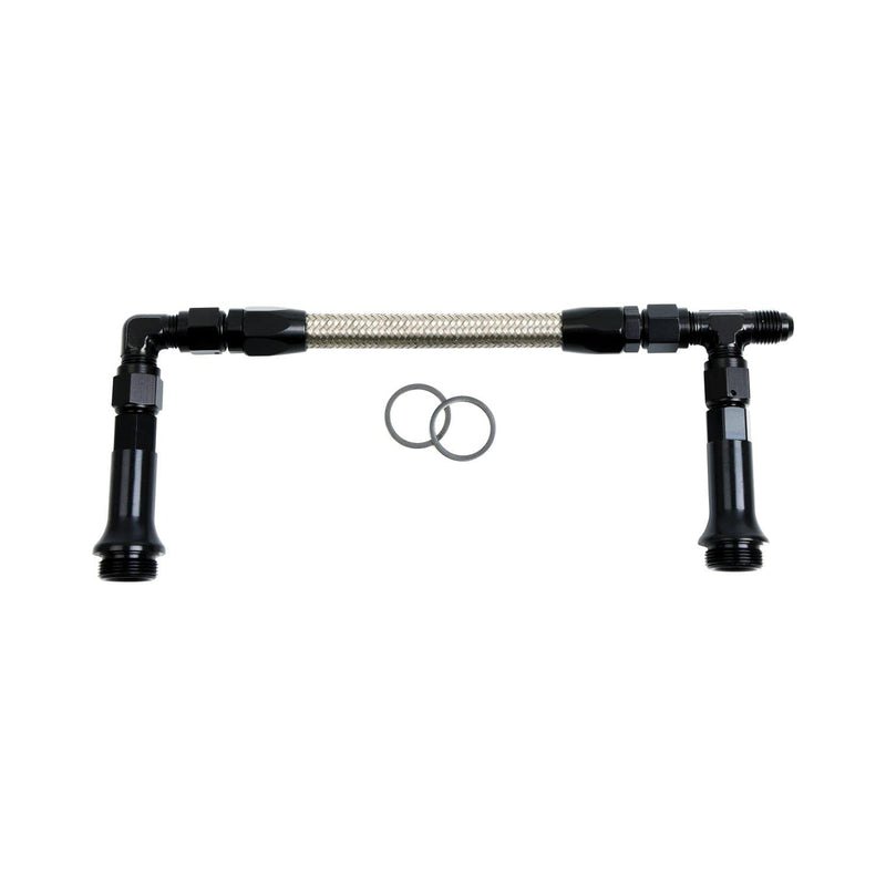 Blk -8an Dual Inlet Holley 4500