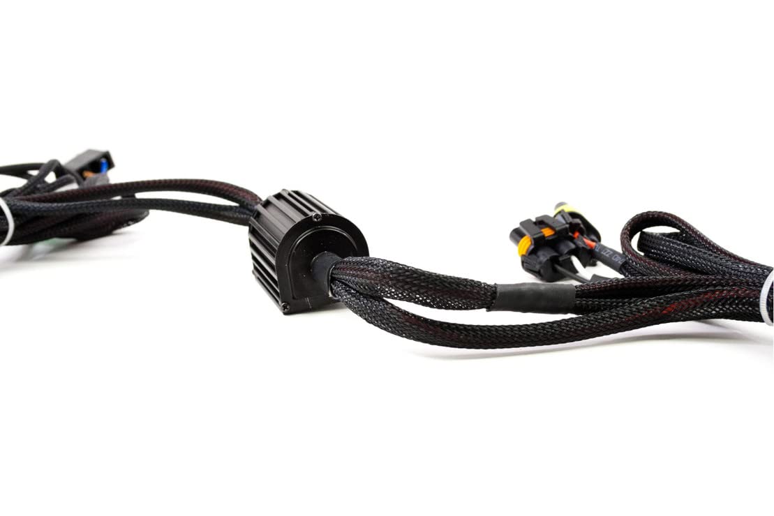 Morimoto Relay Harness Lighting: Motocycle Dual Output (H4) H181
