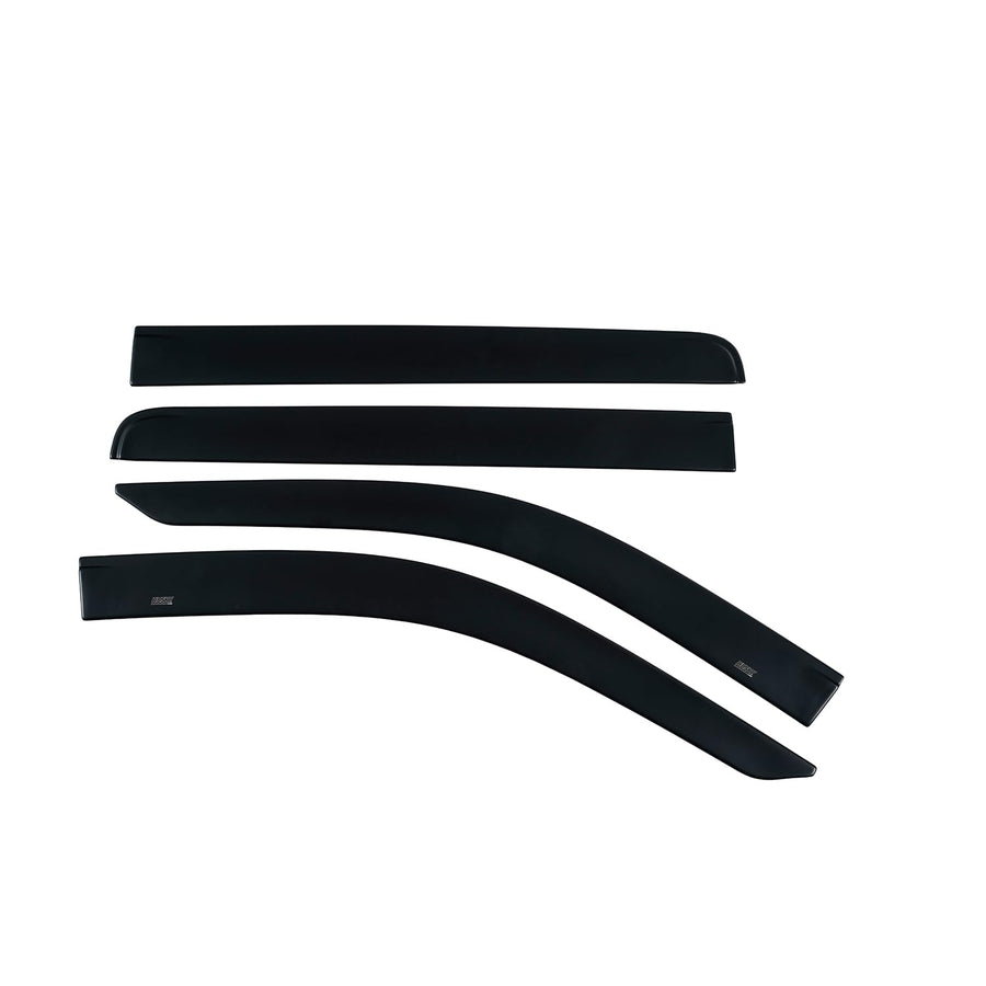 Husky Liners Ventvisors/Rain Guards Low Profile | Fits 2007-2018 Jeep Wrangler(JK) Unlimited, 1 pc. | Matte Black - 2857034