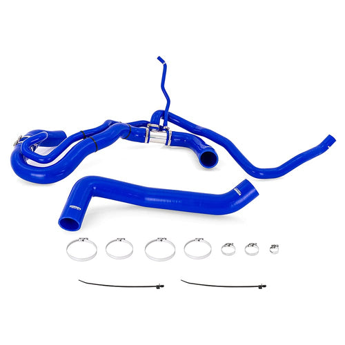 Mishimoto Silicone Coolant Hose Kit MMHOSE-DMAX-17BL, fits Chevrolet/GMC 6.6L Duramax 2017-2019, Blue