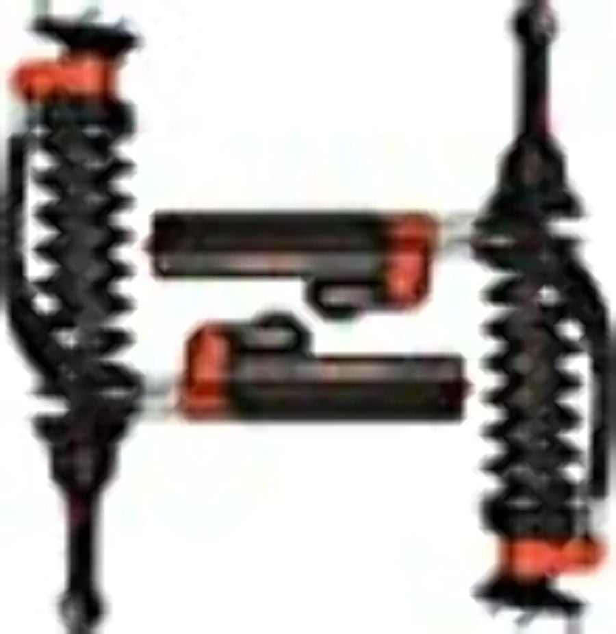 Front Fox Shocks 883-06-153 Coilover Shock Absorbers Fits Ford F-150, Black, 3