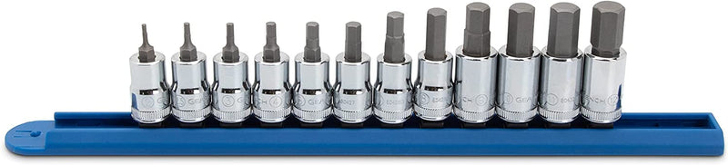 12 Pc. GEARWRENCH 3/8" Drive Hex Bit Socket Set, Metric - 80580