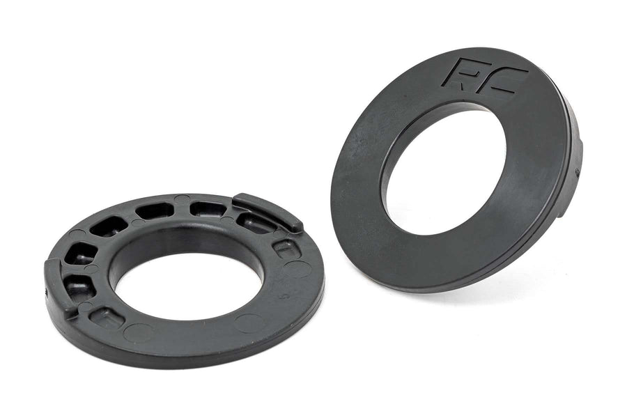 Rough Country Correction Plates for Rear Coil Spring Jeep Wrangler JK & Unlimited (2007-2018) for 3.5-6" Lift Kits