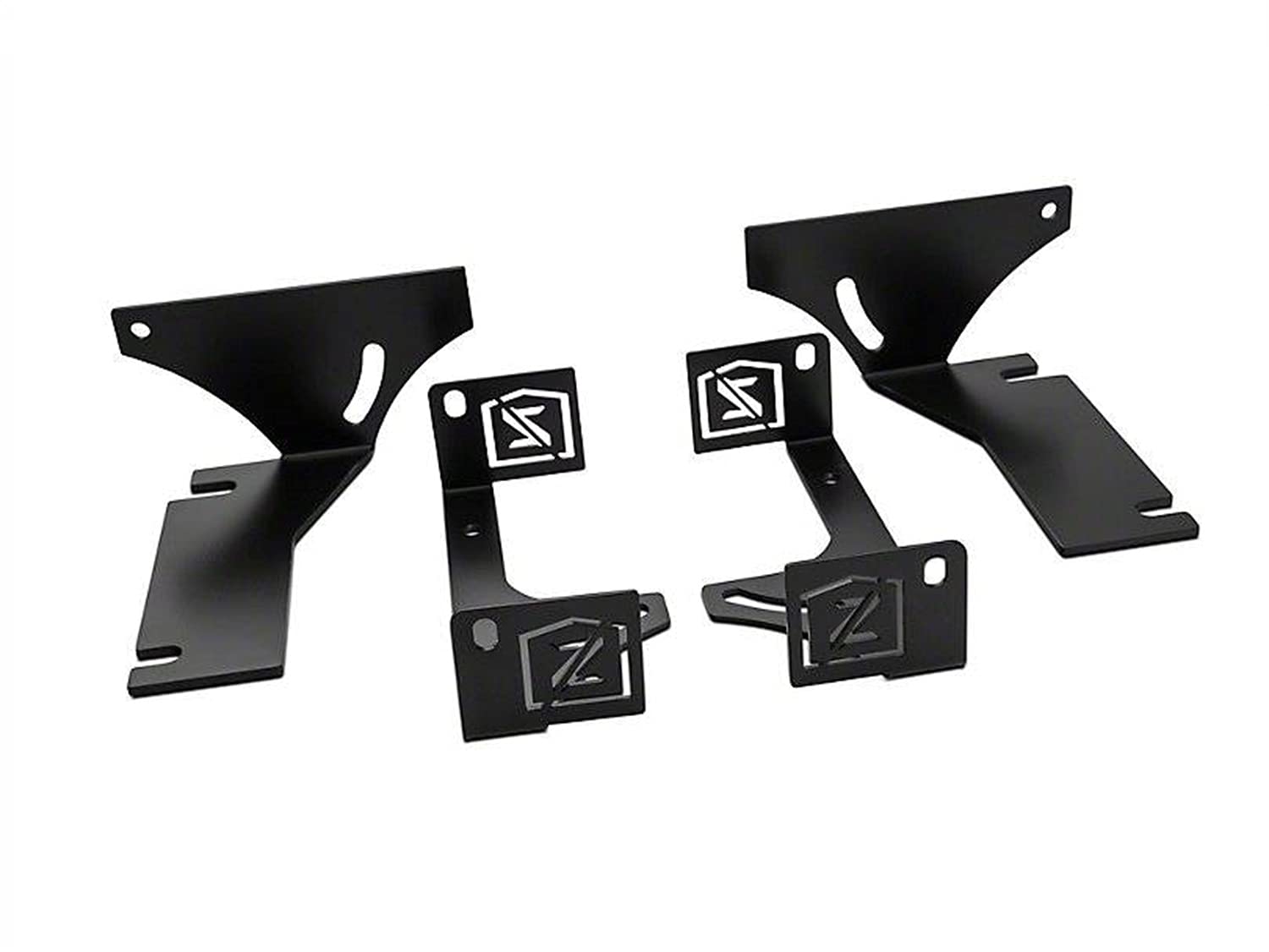 ZROADZ LED Mounting Bracket & Kit Under Rear Bumper - Compatible w/ 2015-2017 Ford F-150 - with (2) 6 Inch ZROADZ LED Lights (Included) with Wiring Harness - PN Z385731-KIT, Black