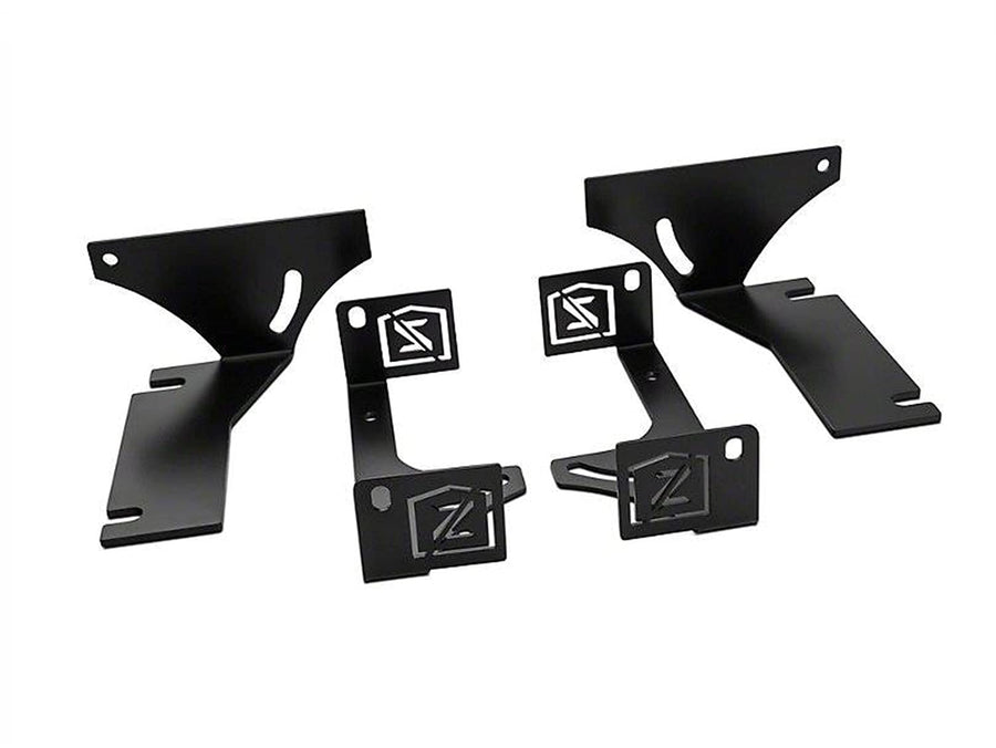 ZROADZ LED Mounting Bracket & Kit Under Rear Bumper - Compatible w/ 2015-2017 Ford F-150 - with (2) 6 Inch ZROADZ LED Lights (Included) with Wiring Harness - PN Z385731-KIT, Black