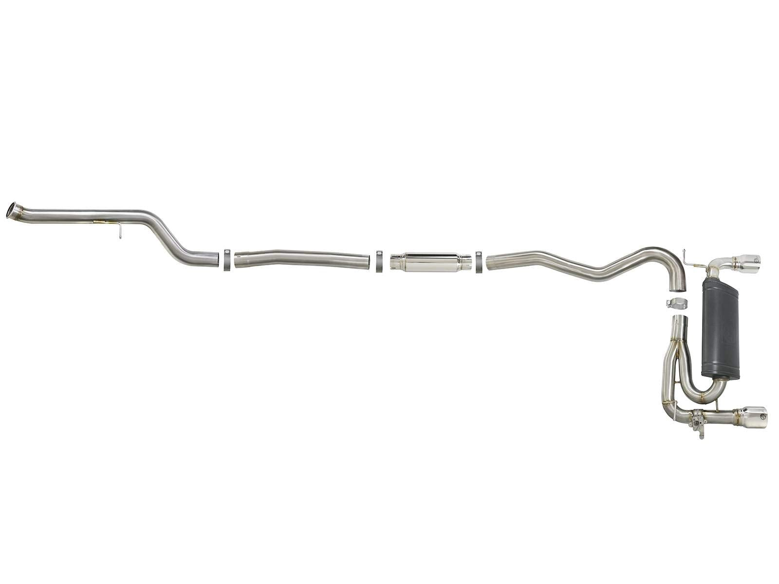 MACH Force-Xp aFe Power 49-36340-P Performance Cat-Back Exhaust System