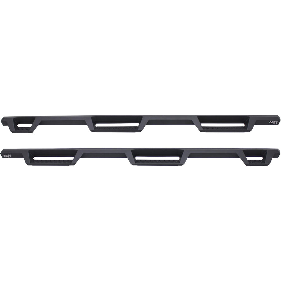 Westin HDX 56-534025 Drop Wheel to Wheel Nerf Bars fits 2017-2022 F250 F350 Crew Cab 6'75" Bed Textured Black Pair