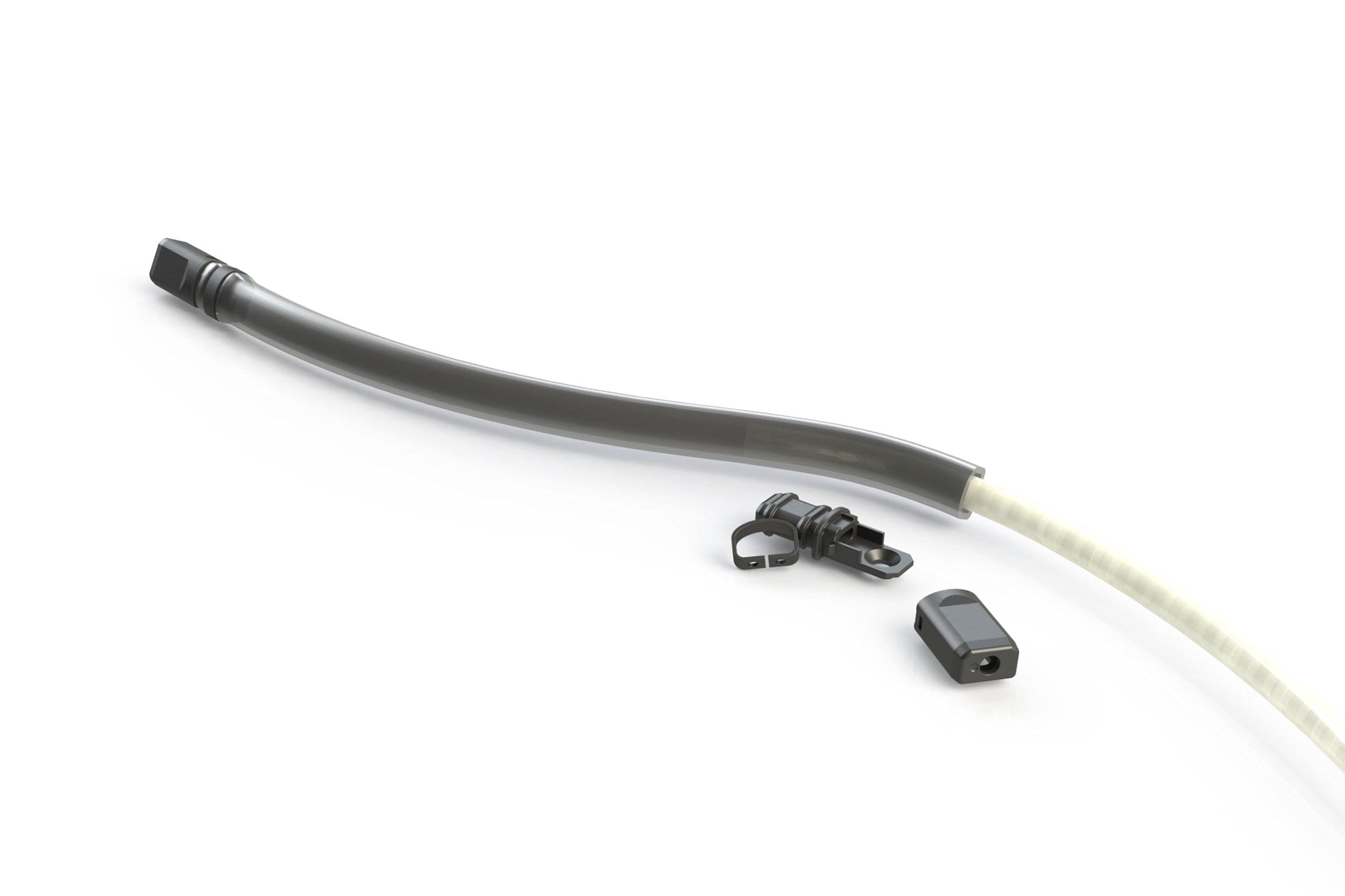 Smoked Silicone Shells for External Mounting Profile Performance Superstrips, Fit on Profile Pivot LED Strips, Waterproof Cover, Includes Mounting Screws, (LED Strips Sold Separately) (1xLED1600)