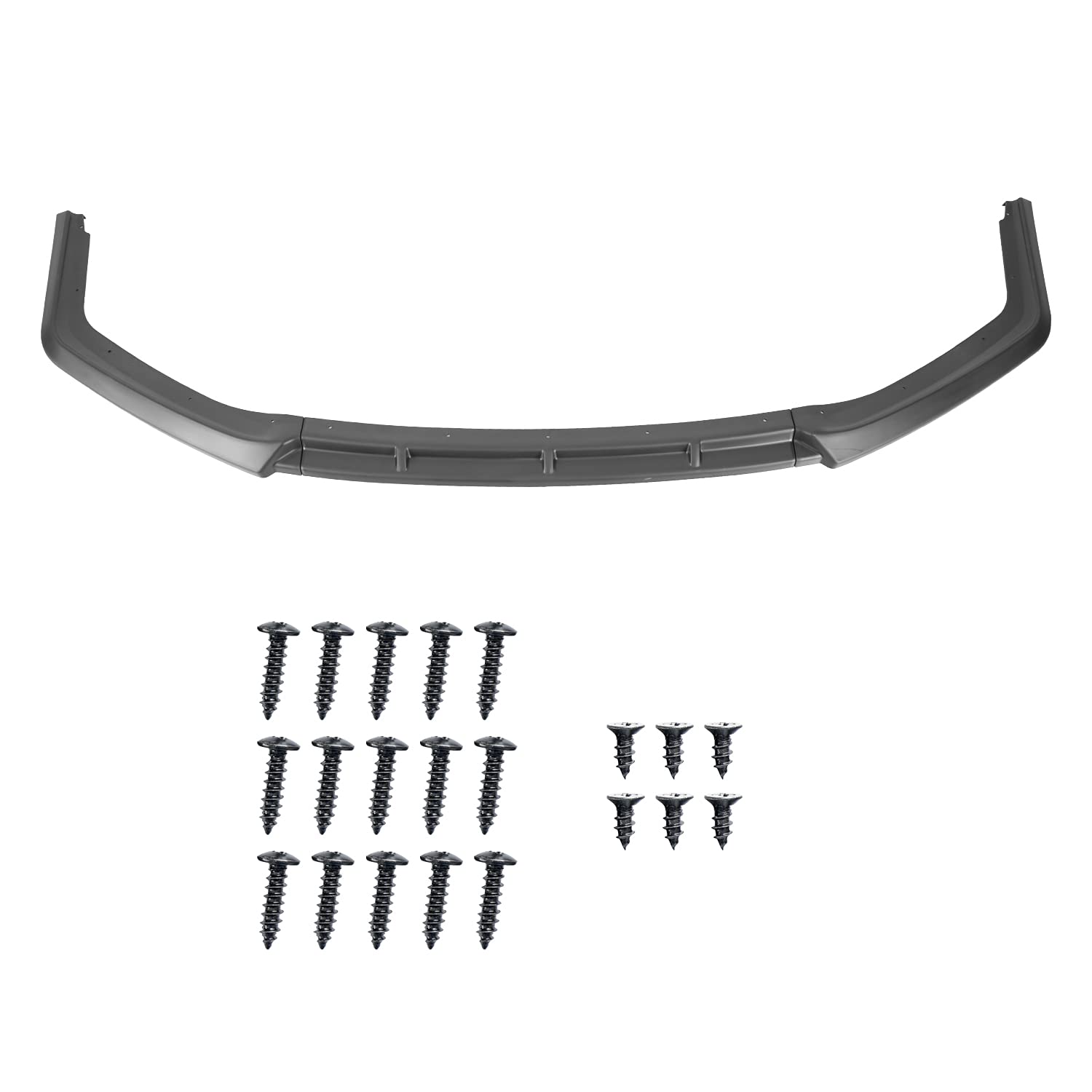 Matte Black Spec-D Tuning Front Bumper Lip Spoiler Compatible with 2017-2021 Honda Civic Si Hatchback