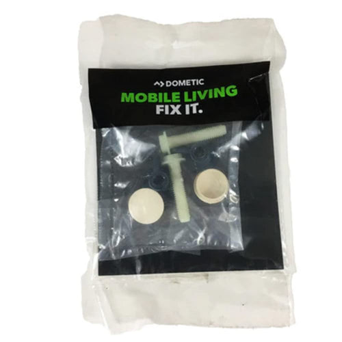 Dometic Seat Mounting Hardware for 310 Gravity-Flush Toilet - Bone 385311651