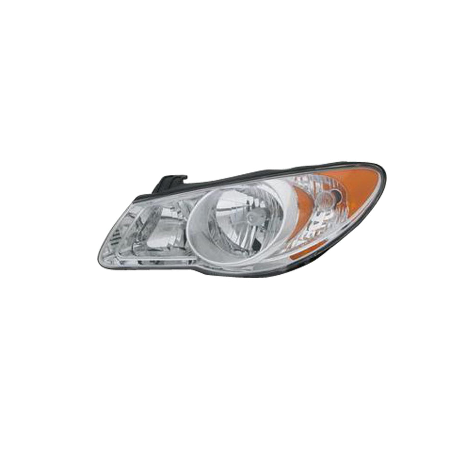 Left TYC Headlight Assembly Compatible with 2007-2009 Hyundai Elantra