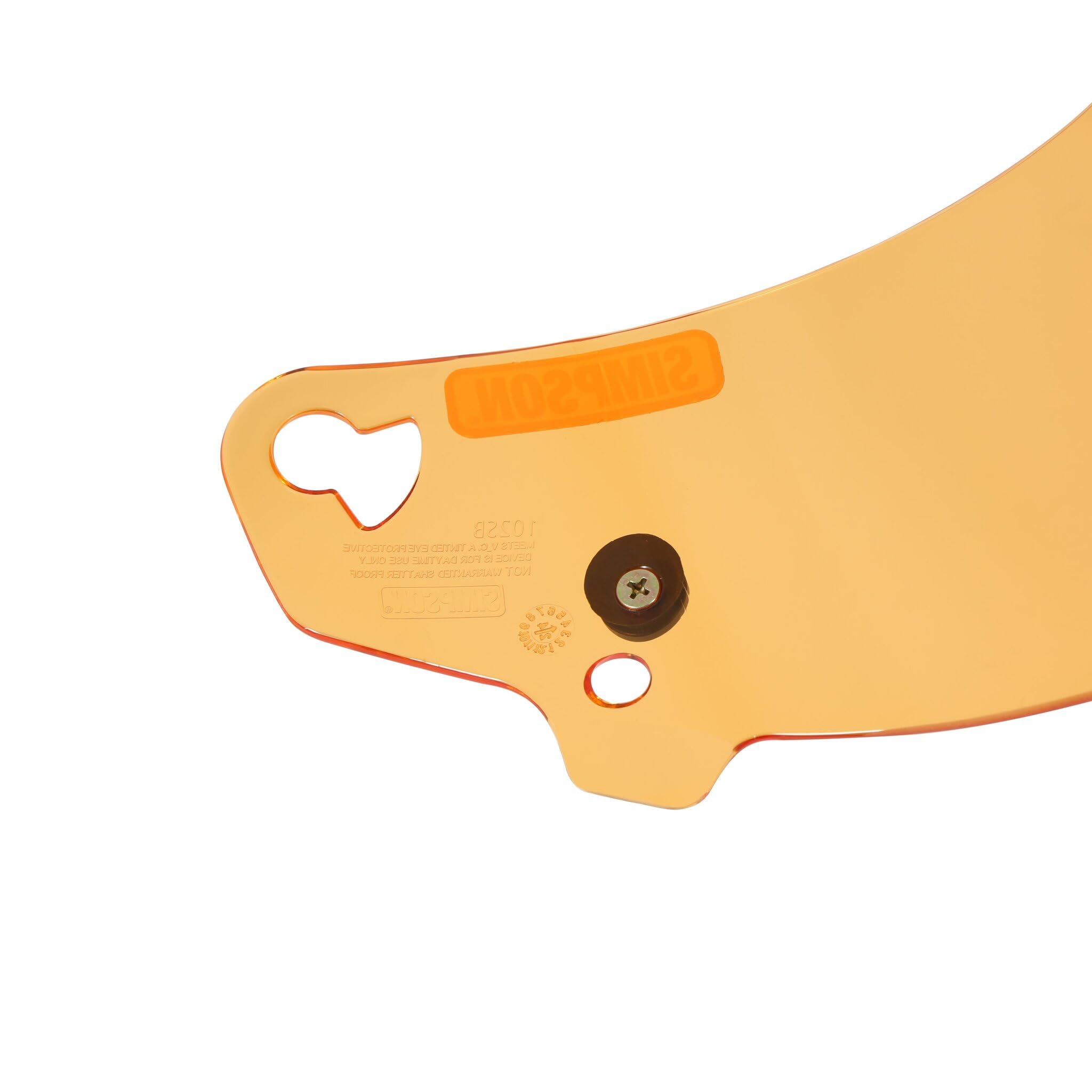 SIMPSON Shield 89403A AMBER/BLUEBLOCKER