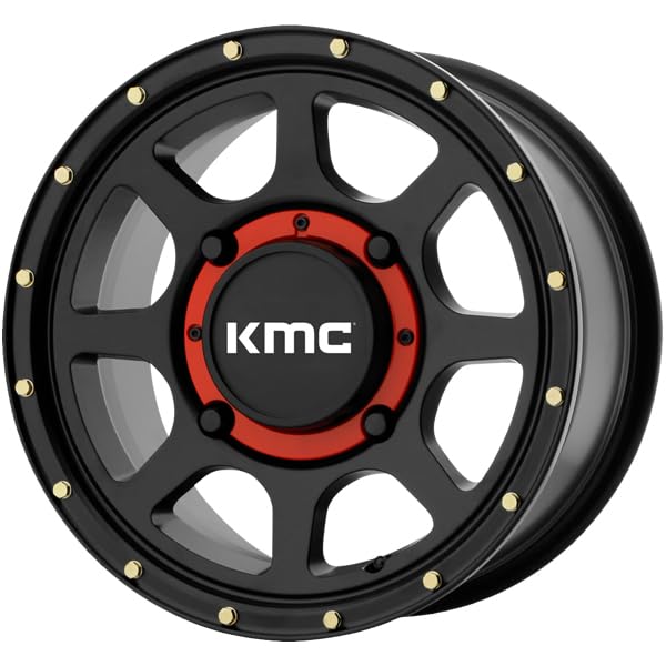 KMC KS134 ATV Addict 2 14x7 4x137 +10mm Satin Black Wheel Rim 14" Inch