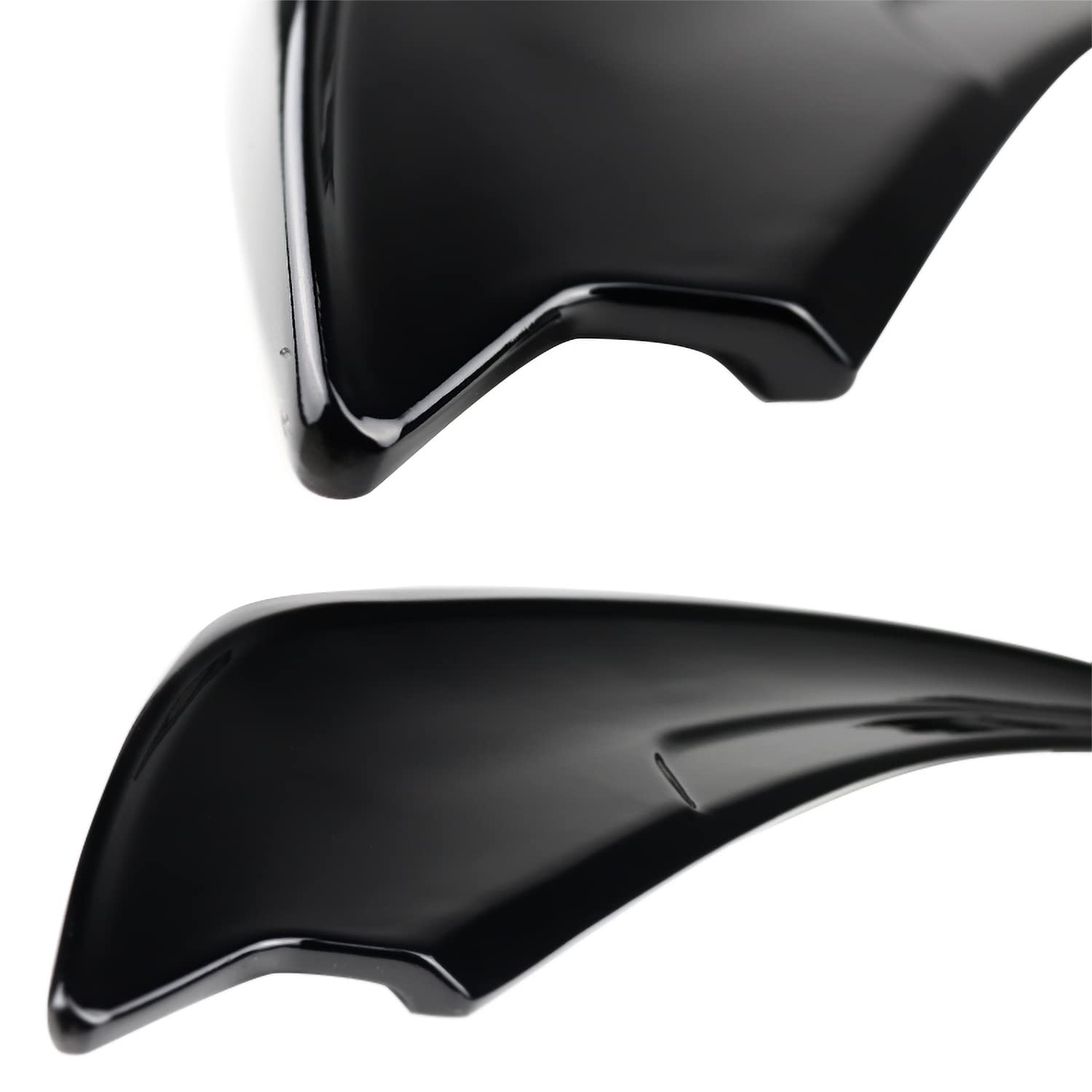 Track Pack Style Glossy Black Spec-D Tuning ABS Rear Trunk Spoiler Compatible with 2015-2022 Ford Mustang GT Models