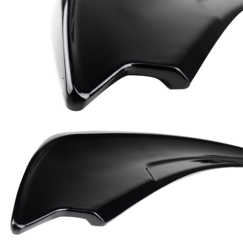 Track Pack Style Glossy Black Spec-D Tuning ABS Rear Trunk Spoiler Compatible with 2015-2022 Ford Mustang GT Models