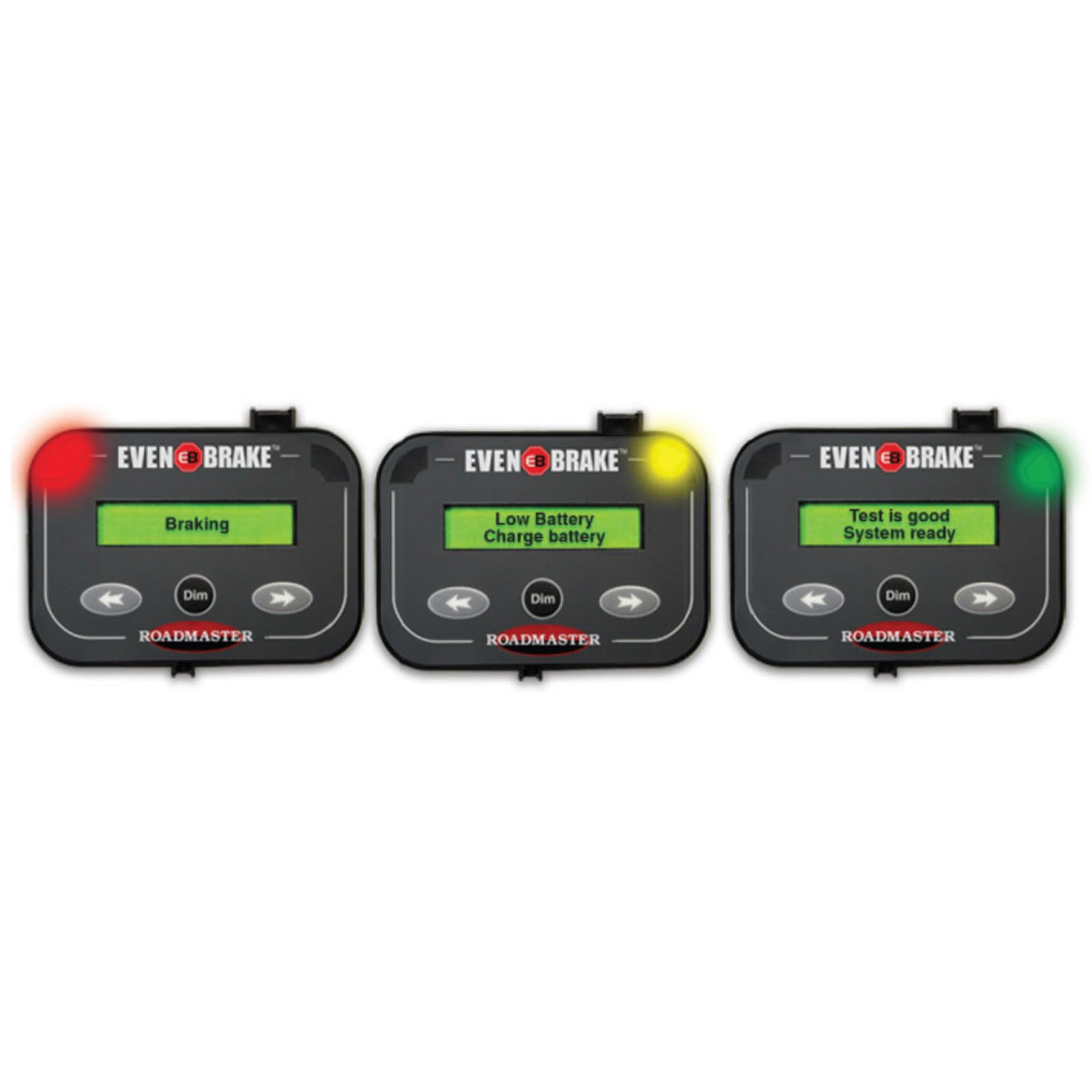 Even Brake Support Roadmaster 9400 Braking System with LED Monitor and Breakaway Emergency Braking System fits Any Towed Vehicle | Easy Installation | Completely Portable | Made in the USA
