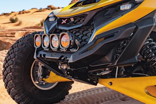 Front Bumper Volt for Can-Am Maverick R – Heavy Duty Steel, Winch Ready, UV Resistant, with 10” Light Bar Mount