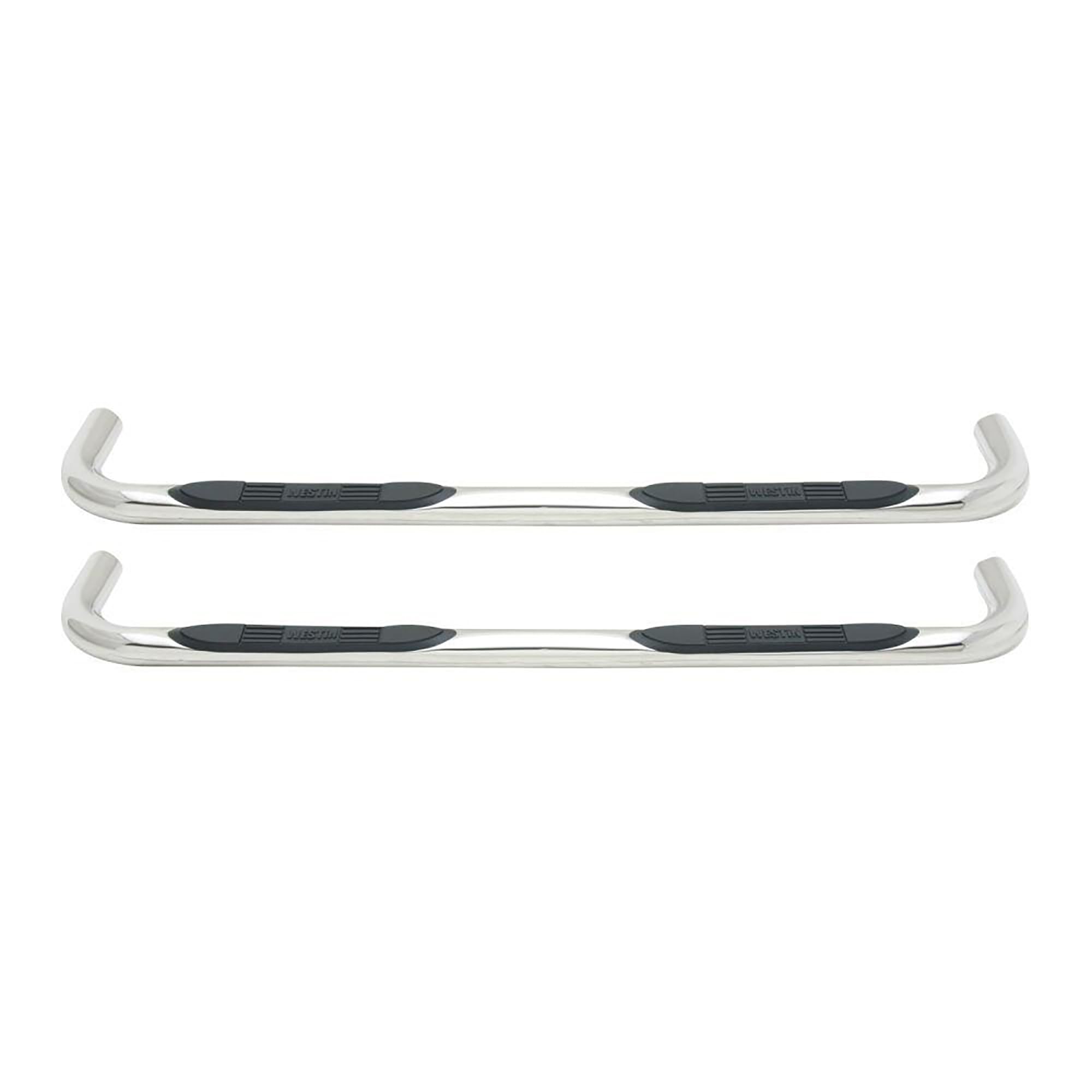 Westin E-Series 23-1550 3 Round Nerf Bars fits 1999-2011 Ranger SuperCab 1998-2010 B-Series Pickup Extra Cab 4Door Polished Pair
