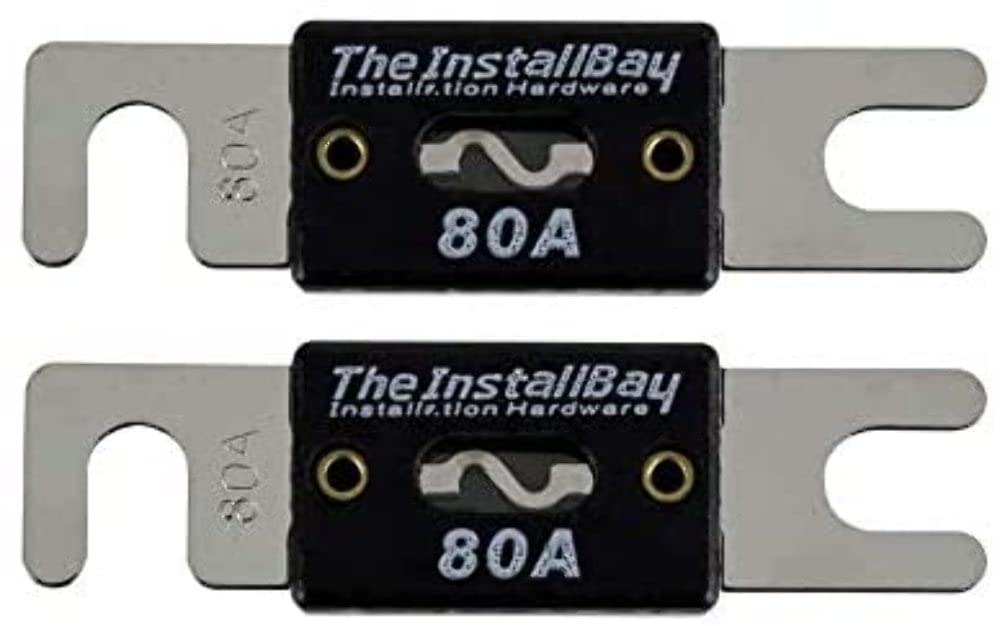 80 Amp Install Bay Anl Fuse - 2 Pack
