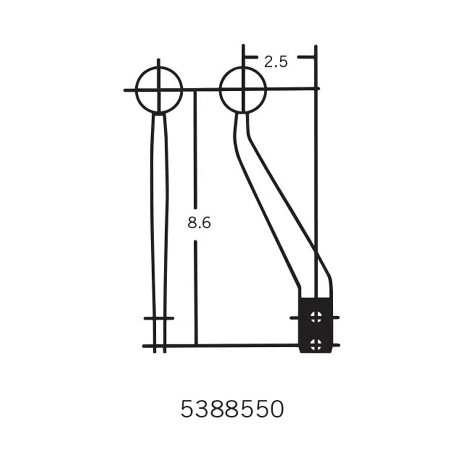 Shifter Hurst 5388550 Stick