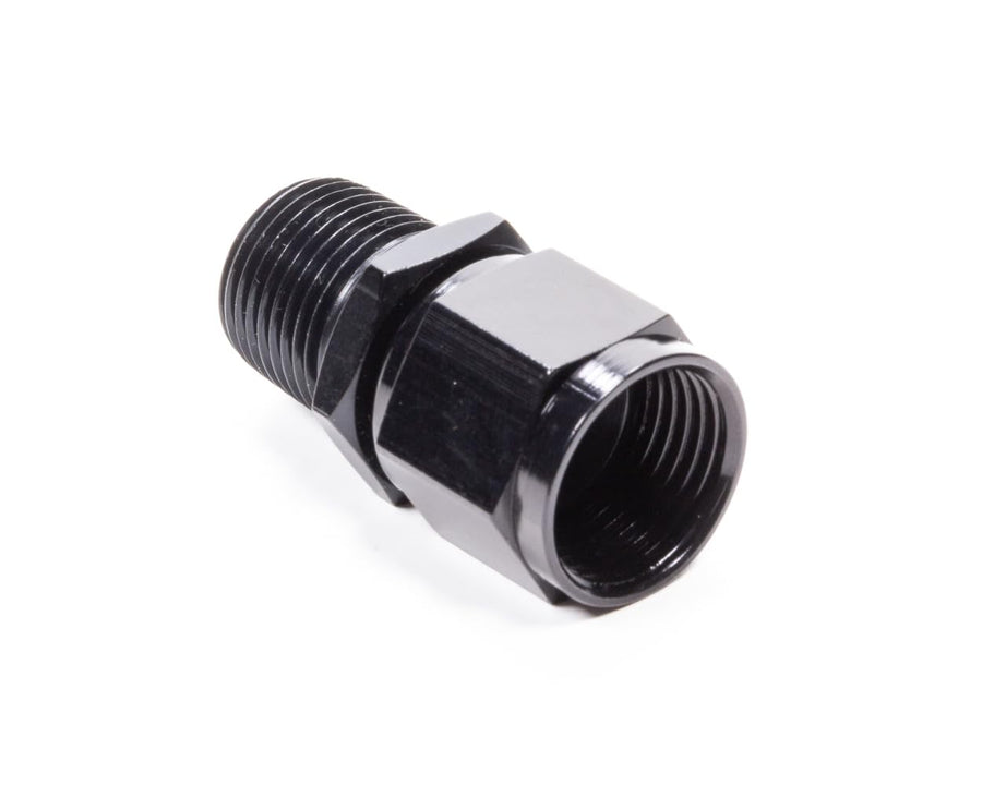 3/8 NPT - Black Fragola -8AN Female Swivel To