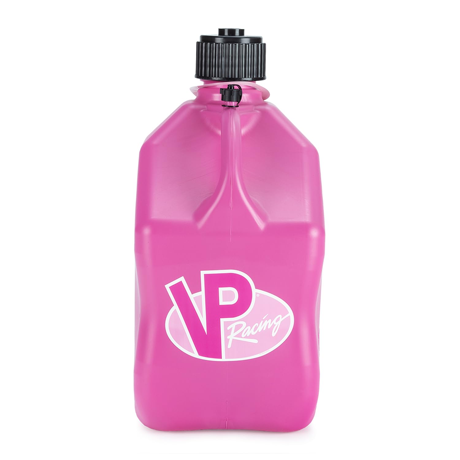 5.5 Gallon VP Racing Motorsport Racing Jug with Contoured Handle, Multipurpose Cap and Rubber Gaskets, Pink (1 Pack)